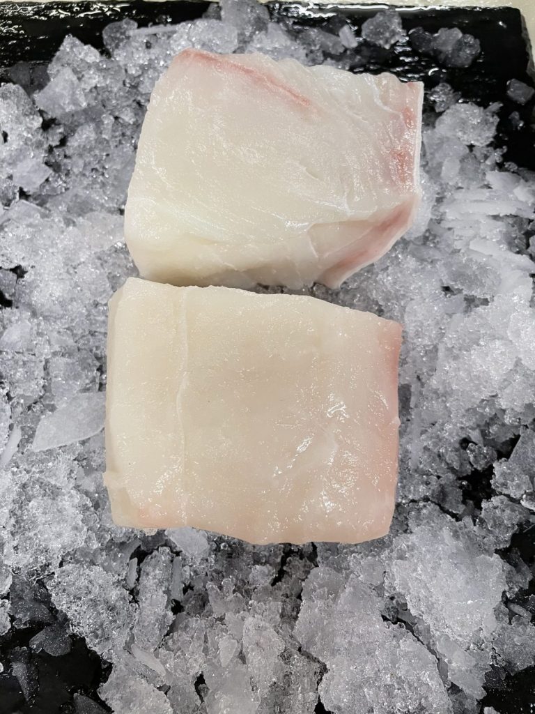 Fresh Halibut portion (68 oz) The Fish Company Ltd